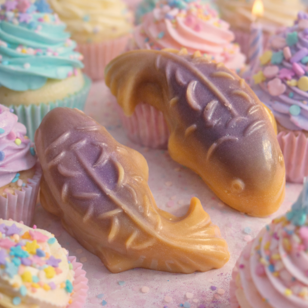 CLEARANCE Cupcake Heaven, Koi Fish Shaped Wax Melt
