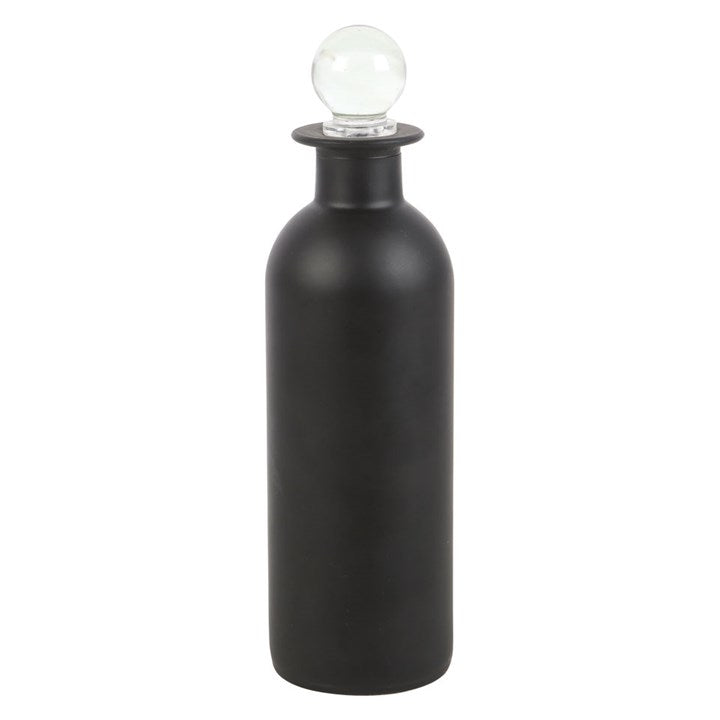 Black Decorative Deadly Poison Glass Potion Bottle