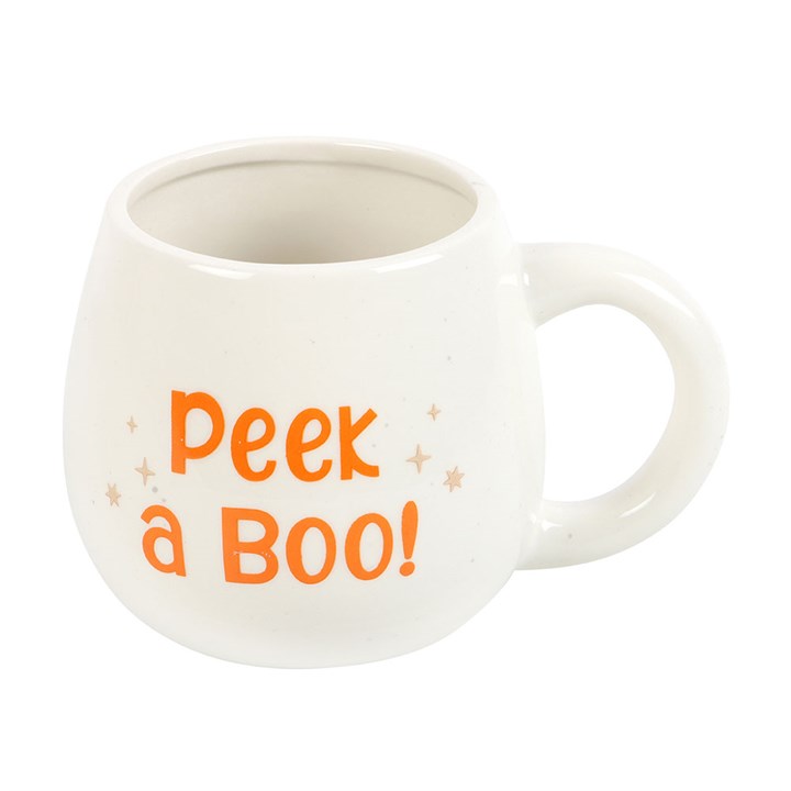 Peekaboo Ghost Ceramic Mug