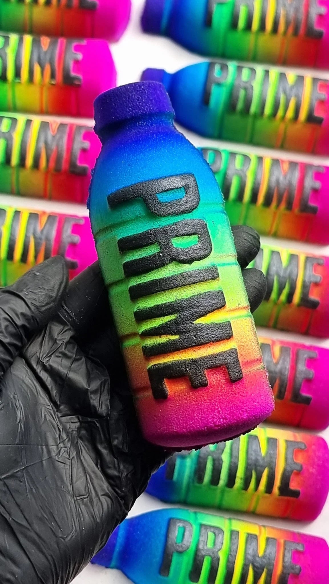 Prime Drink Rainbow Bath Bomb - Strawberry & Lime