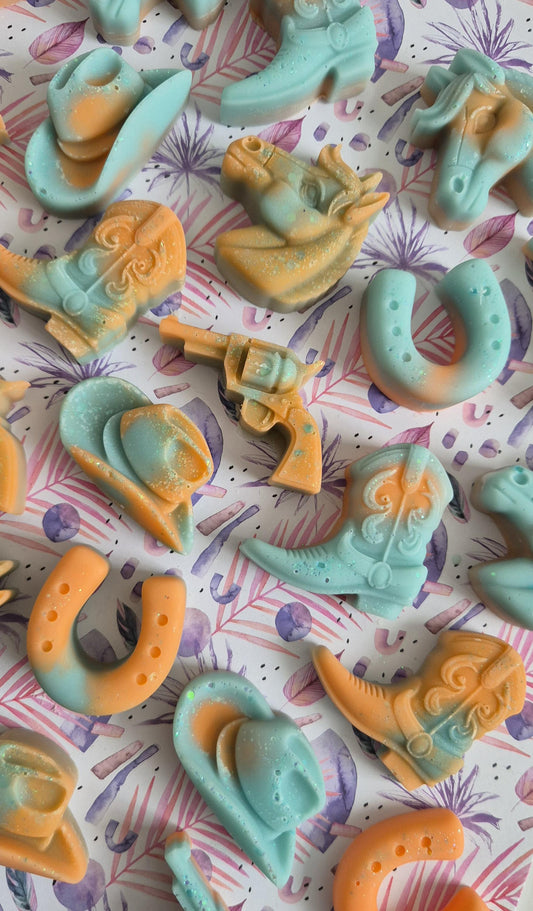 Bahama Breeze Wax Melt Cowgirl Shapes