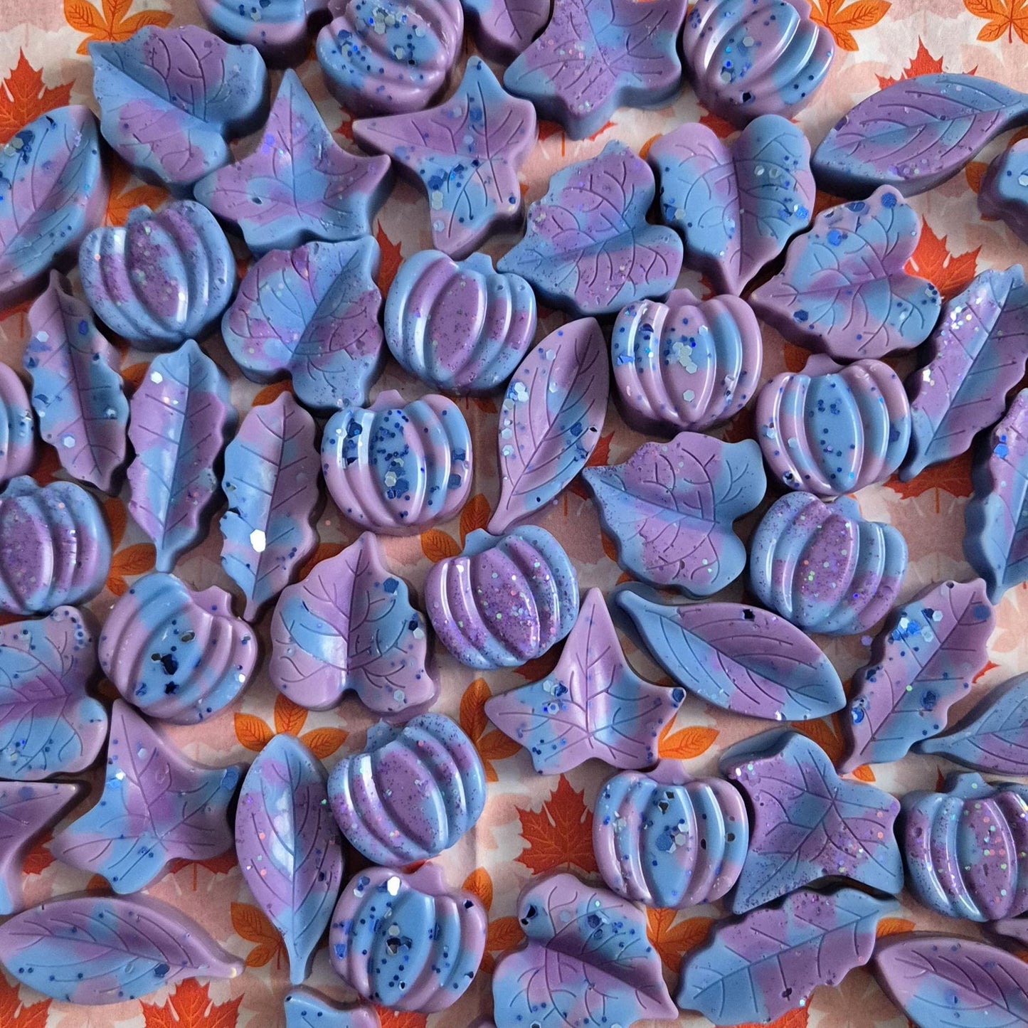 31st October Wax Melt Pumpkins & Leaves