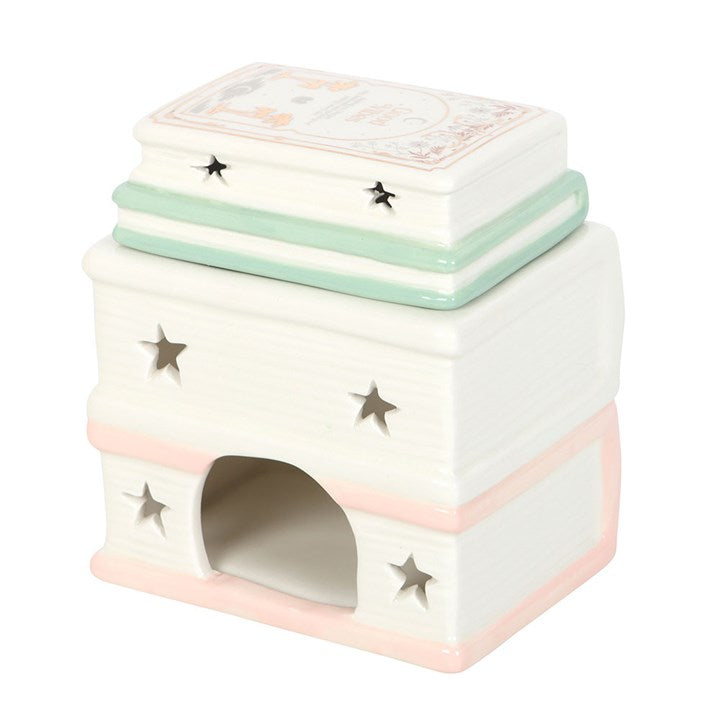 Pastel Book Stack Wax Warmer