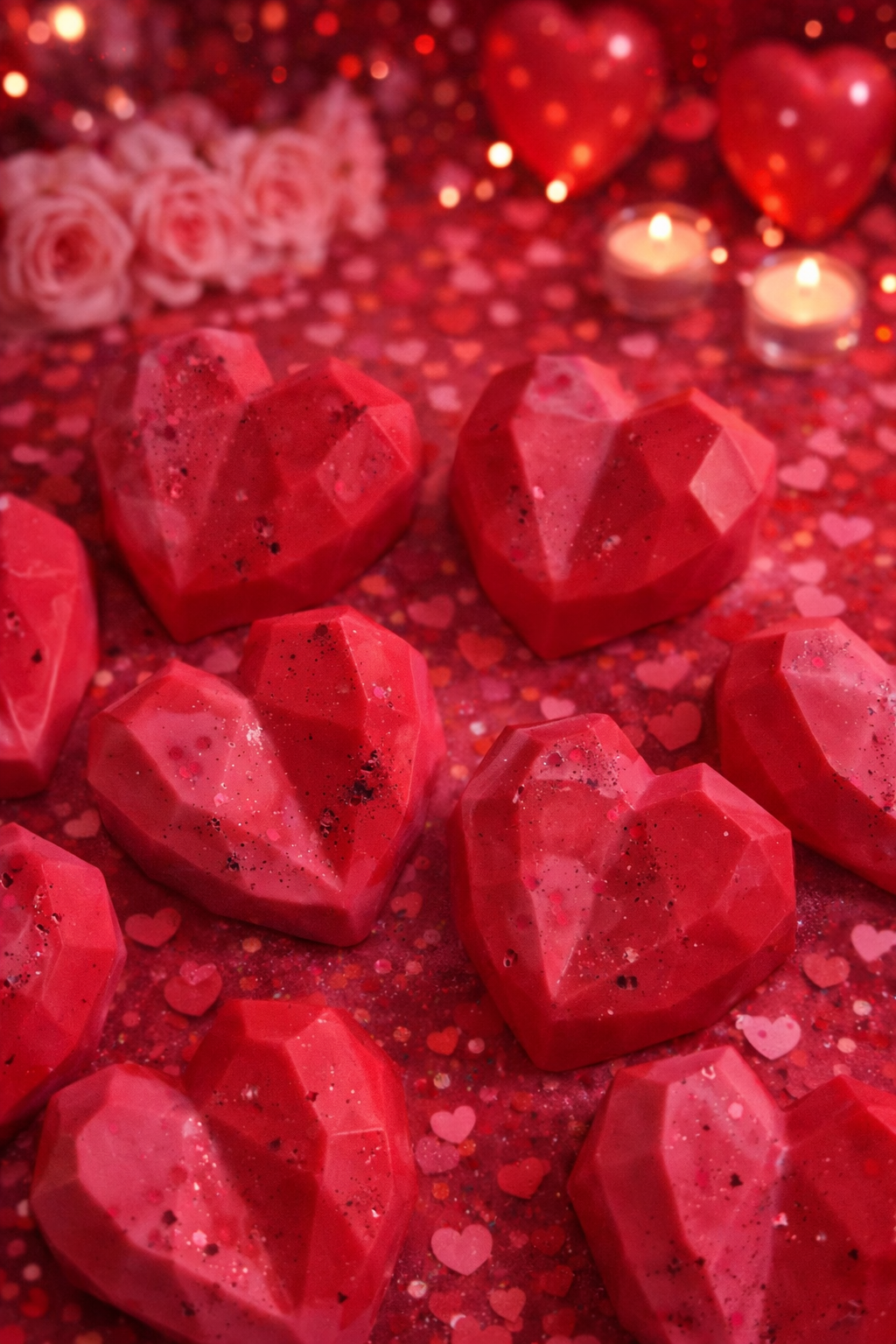 CLEARANCE Love Island, Heart Shape Wax Melt