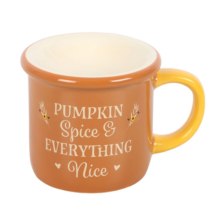 Pumpkin Spice Mug Ceramic Wax Melter