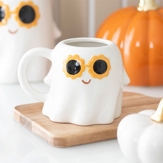 Groovy Ghost Ceramic Mug