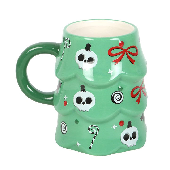 Creepy Christmas Tree Ceramic Mug - Halloween