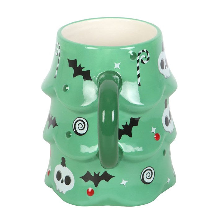 Creepy Christmas Tree Ceramic Mug - Halloween
