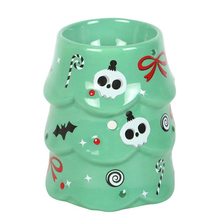 Creepy Christmas Tree Ceramic Wax Warmer