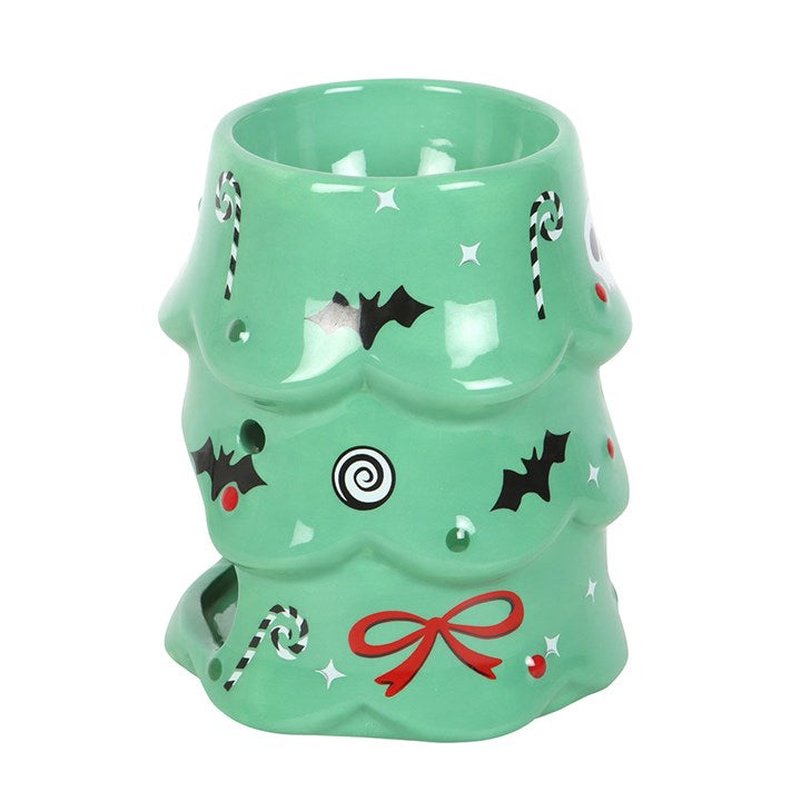 Creepy Christmas Tree Ceramic Wax Warmer