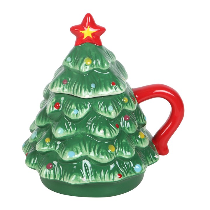 Nostalgic Christmas Tree Ceramic Mug