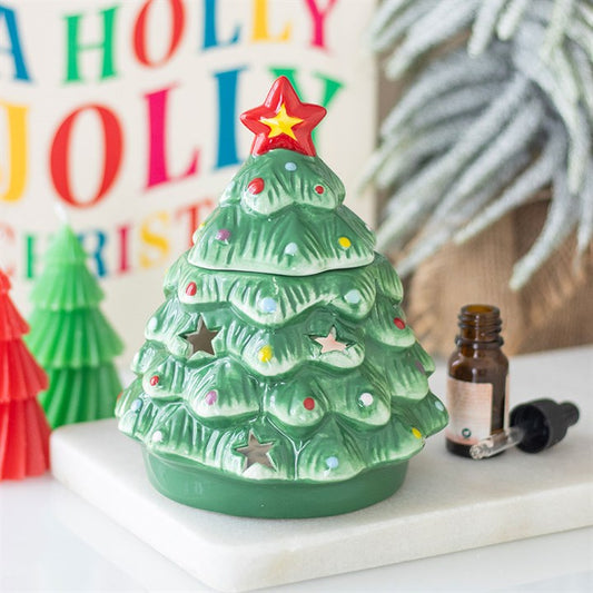 Nostalgic Christmas Tree Ceramic Wax Warmer