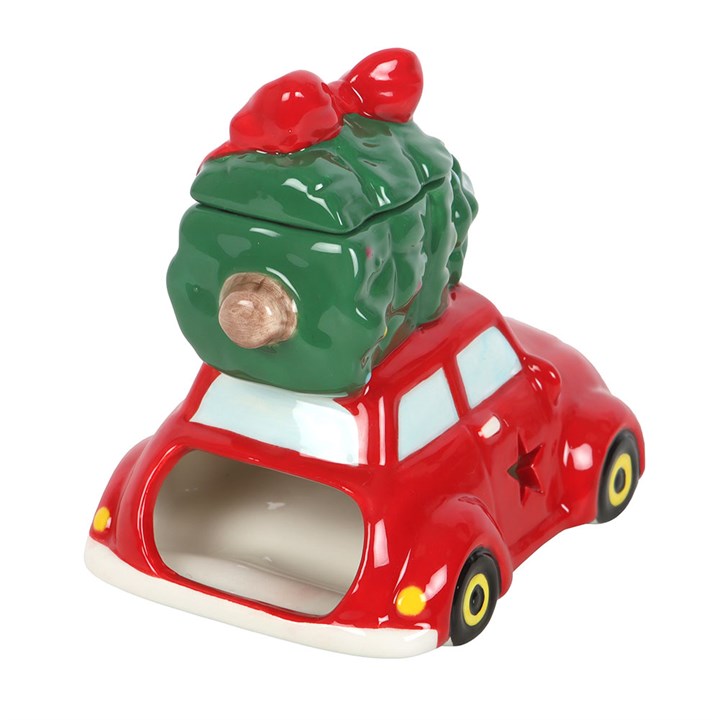 Driving Home for Christmas Tree on Car Ceramic Wax Warmer