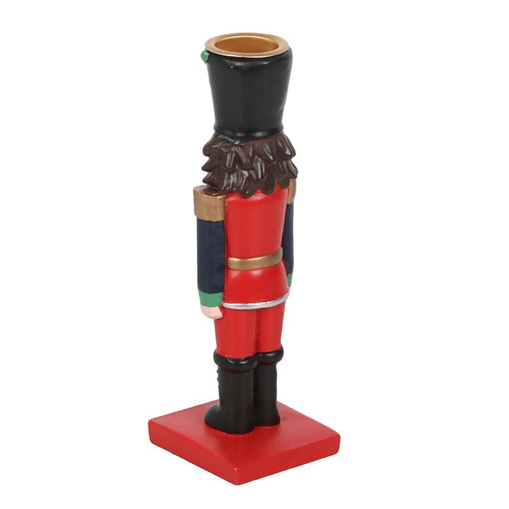 Christmas Nutcracker Taper Candle Holder