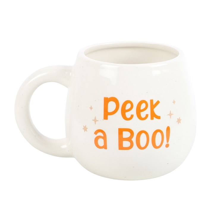 Peekaboo Ghost Ceramic Mug