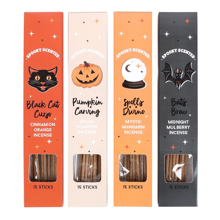Spooky Scented Halloween Incense Stick Gift Set