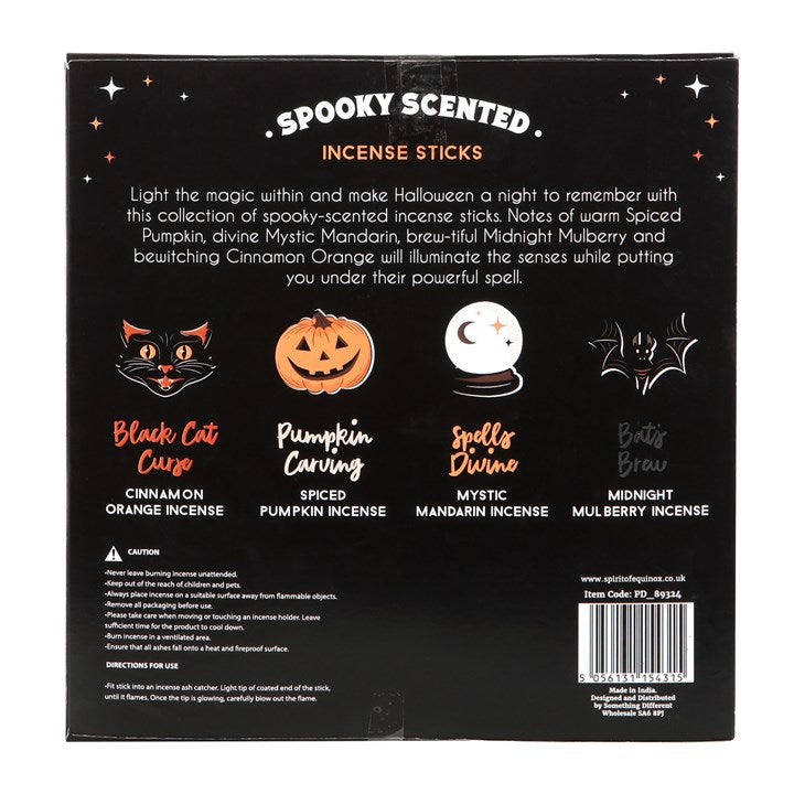 Spooky Scented Halloween Incense Stick Gift Set
