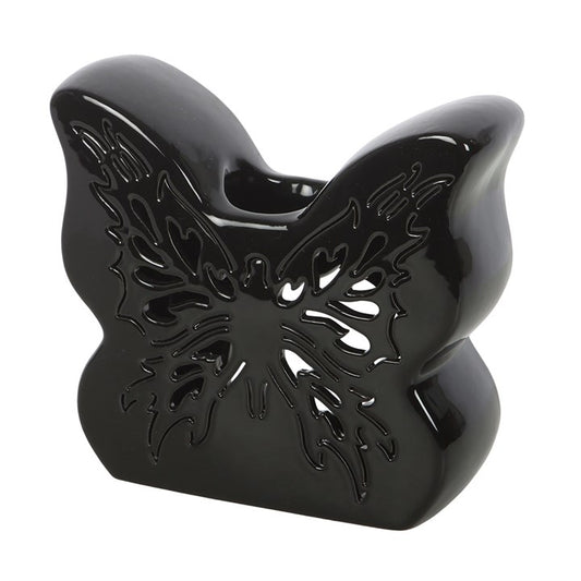 Black Butterfly Cut Out Wax Warmer