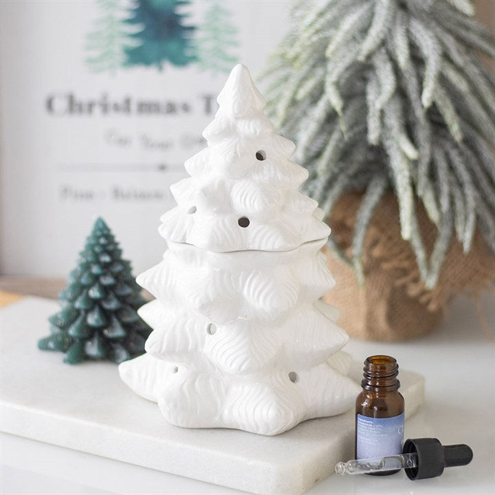 White Fir Christmas Tree Wax Warmer