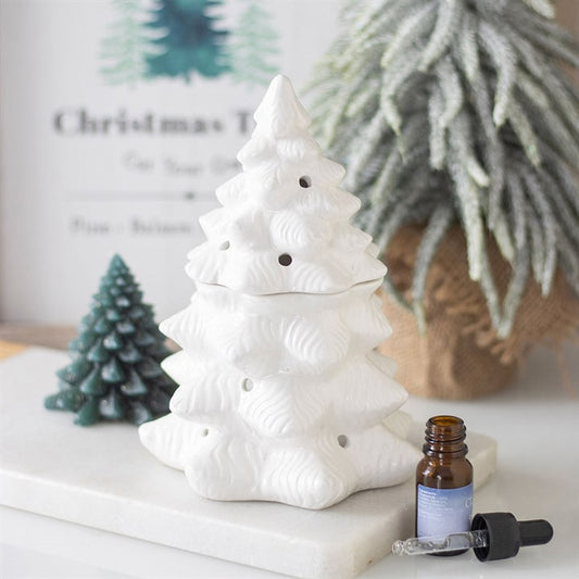 White Fir Christmas Tree Wax Warmer
