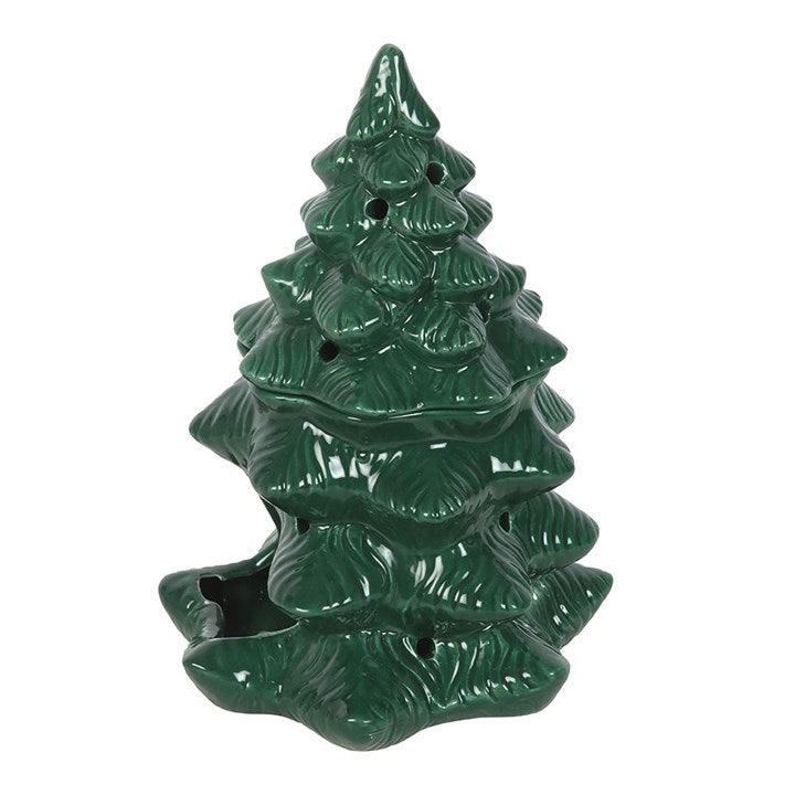 Green Fir Christmas Tree Wax Warmer