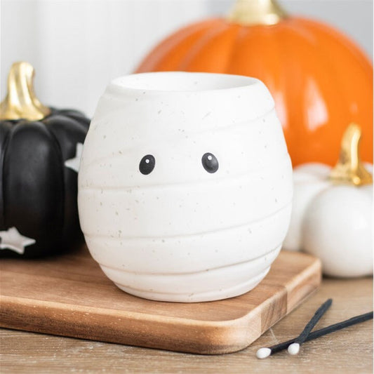 Halloween Mummy Ceramic Wax Melter