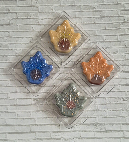 Hot Cocoa Leaf Wax Melt Clamshells (set of 4)