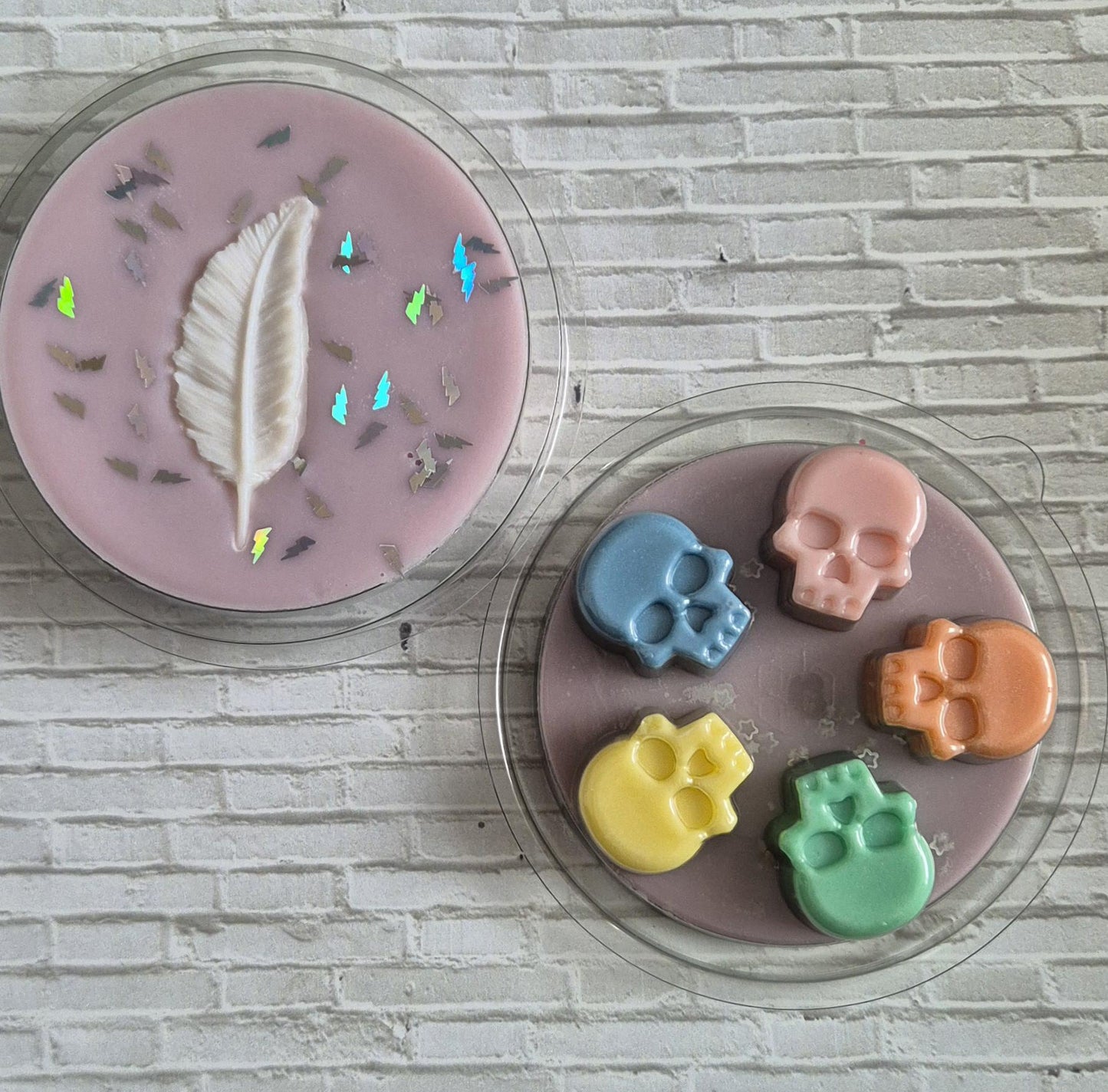 Goblins Delight Wax Melt Skulls