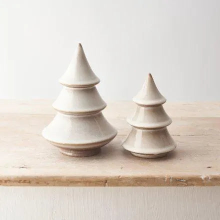 Natural Glaze Christmas Tree Ornament Decor 14cm