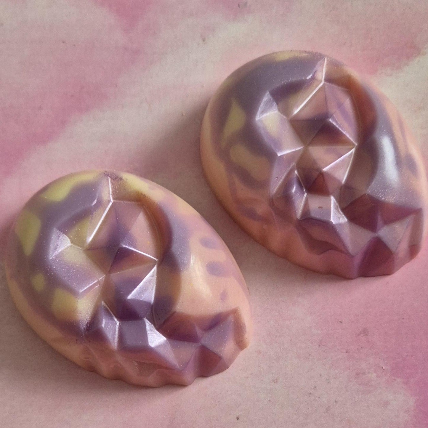 Berry Banana Crush Wax Melt Geometric Egg