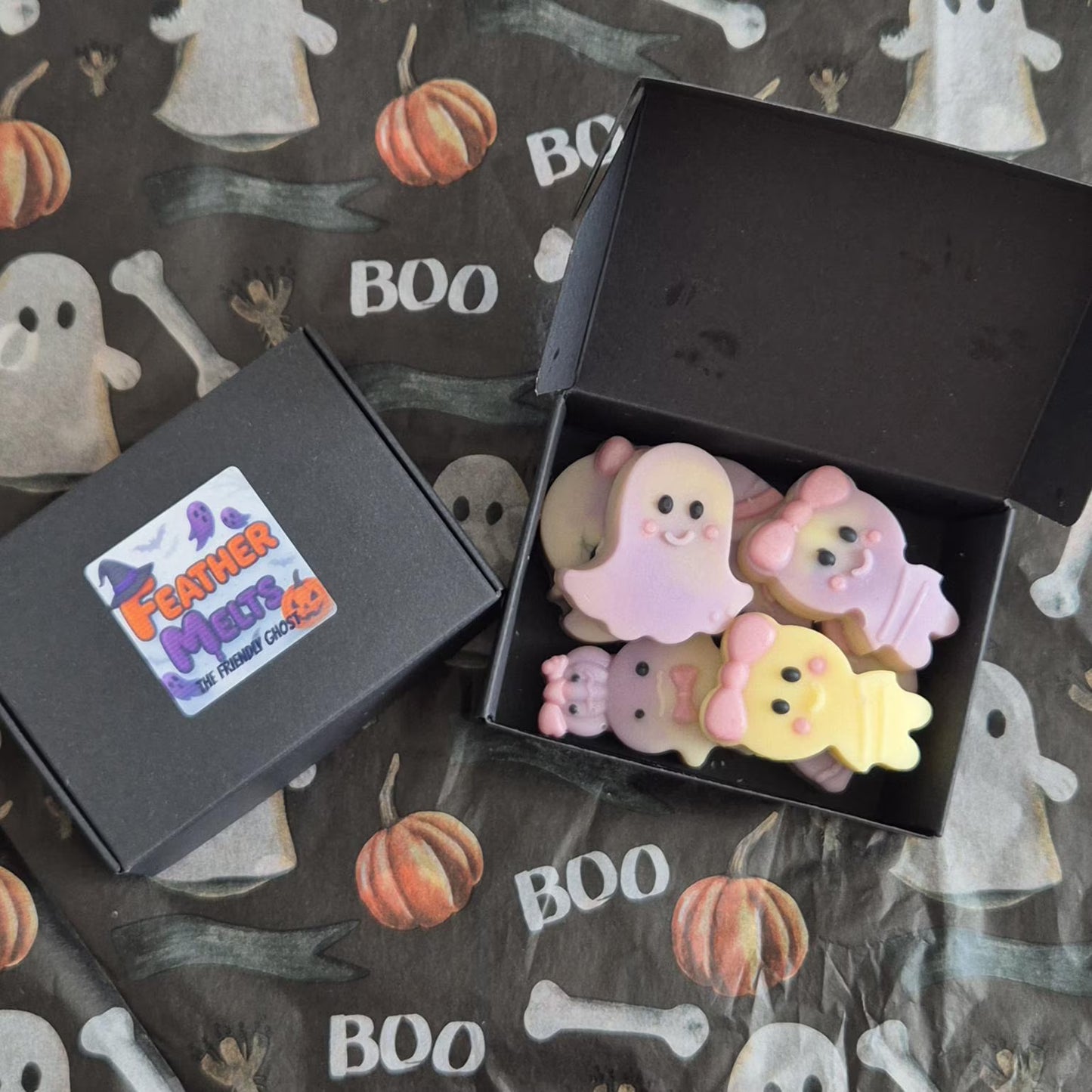 The Friendly Ghost Wax Melt Ghosts