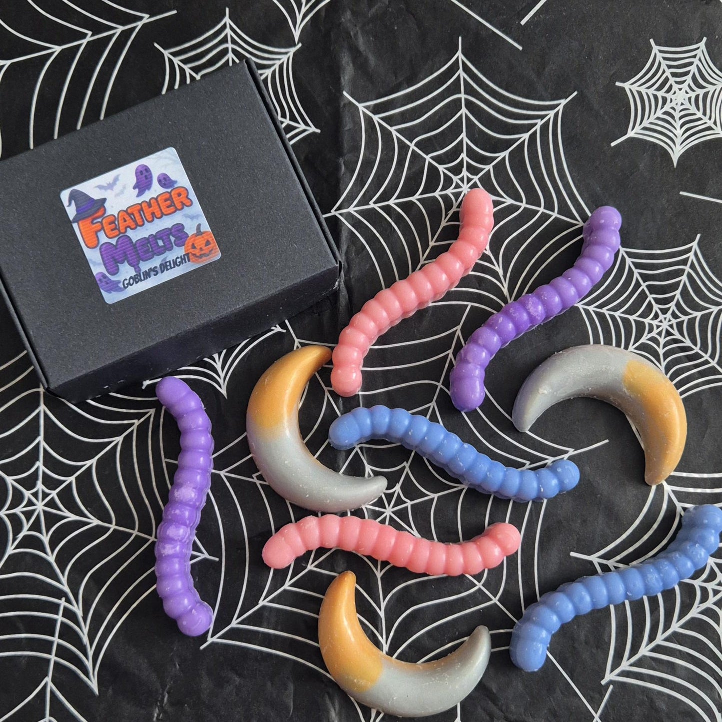 Goblin's Delight Wax Melt Worms & Moons