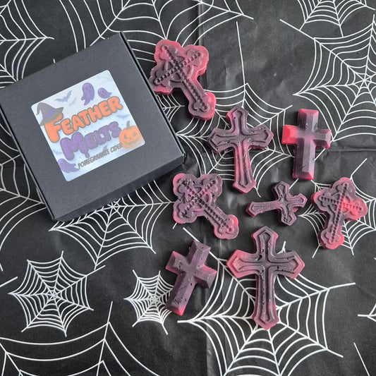 Pomegranate Cider Wax Melt Crosses