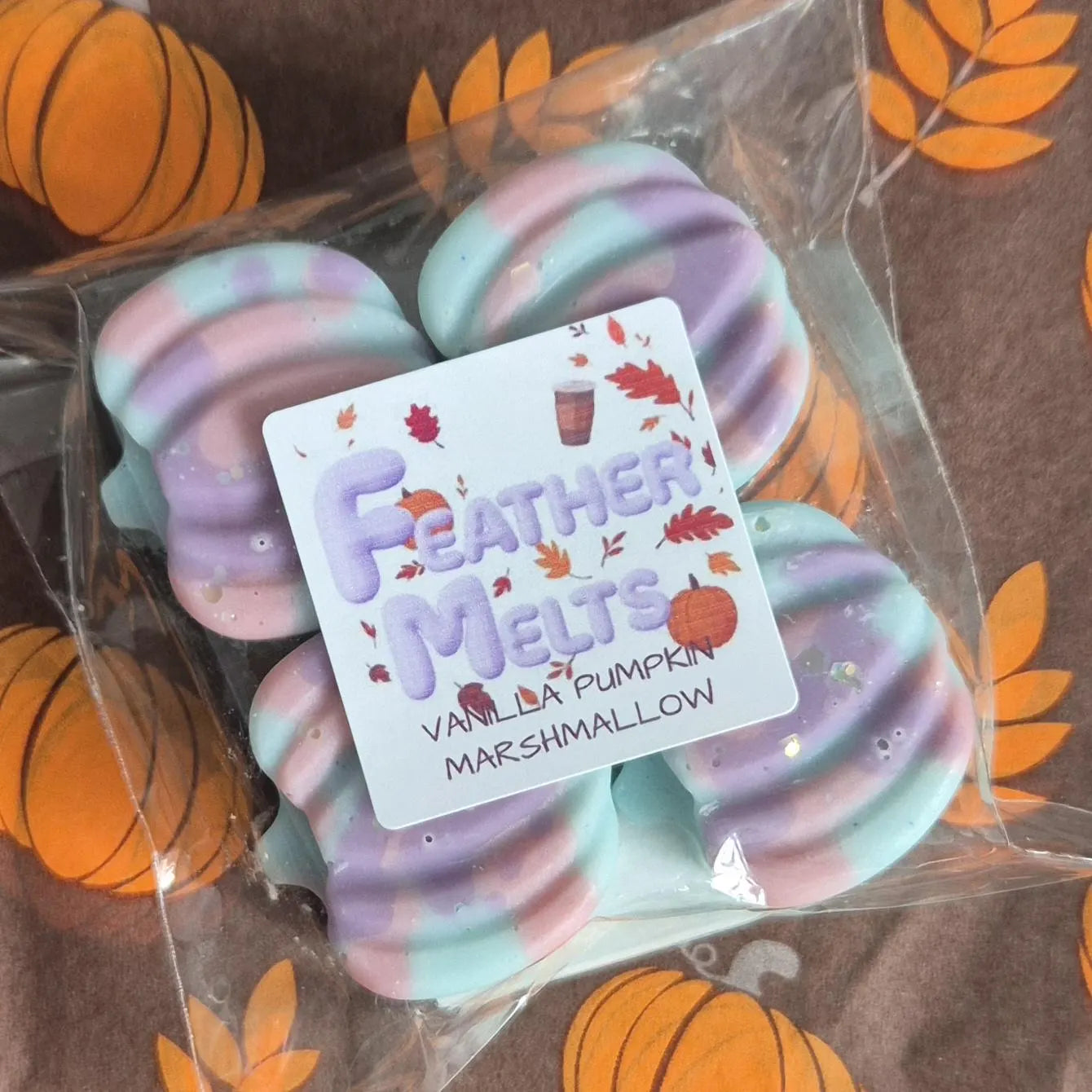 Vanilla Pumpkin Marshmallow Wax Melt Pumpkins