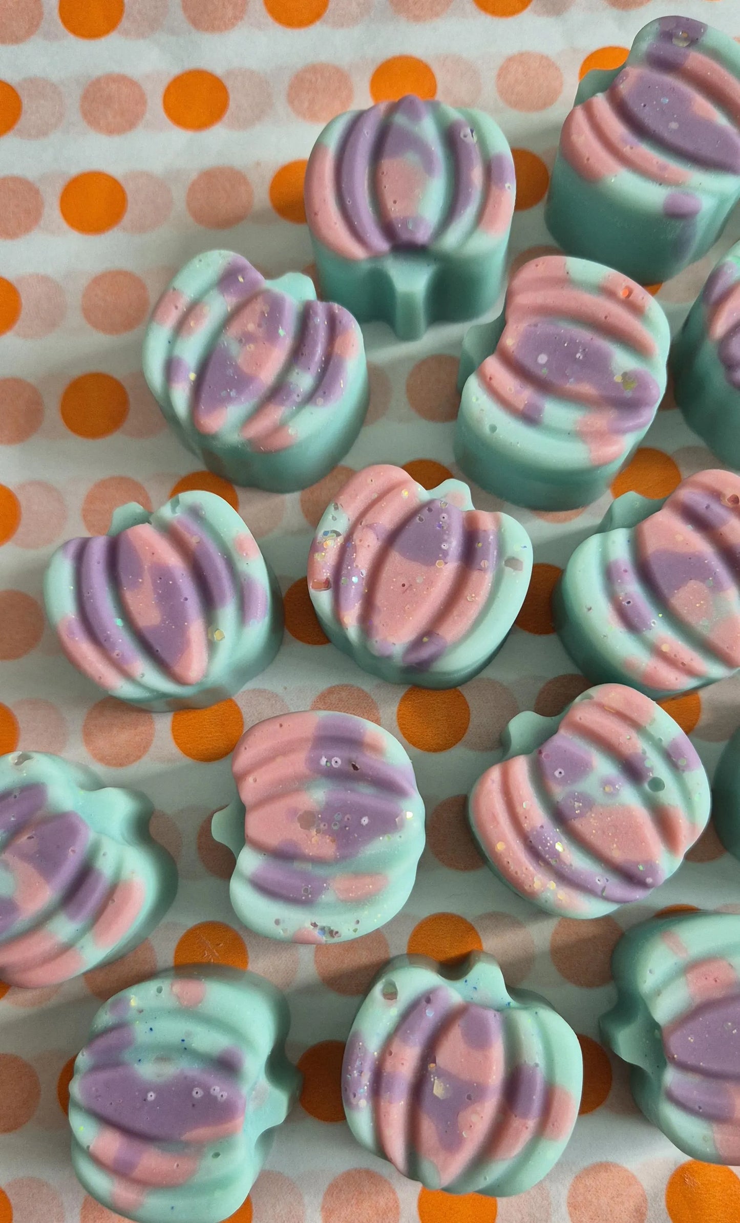 Vanilla Pumpkin Marshmallow Wax Melt Pumpkins