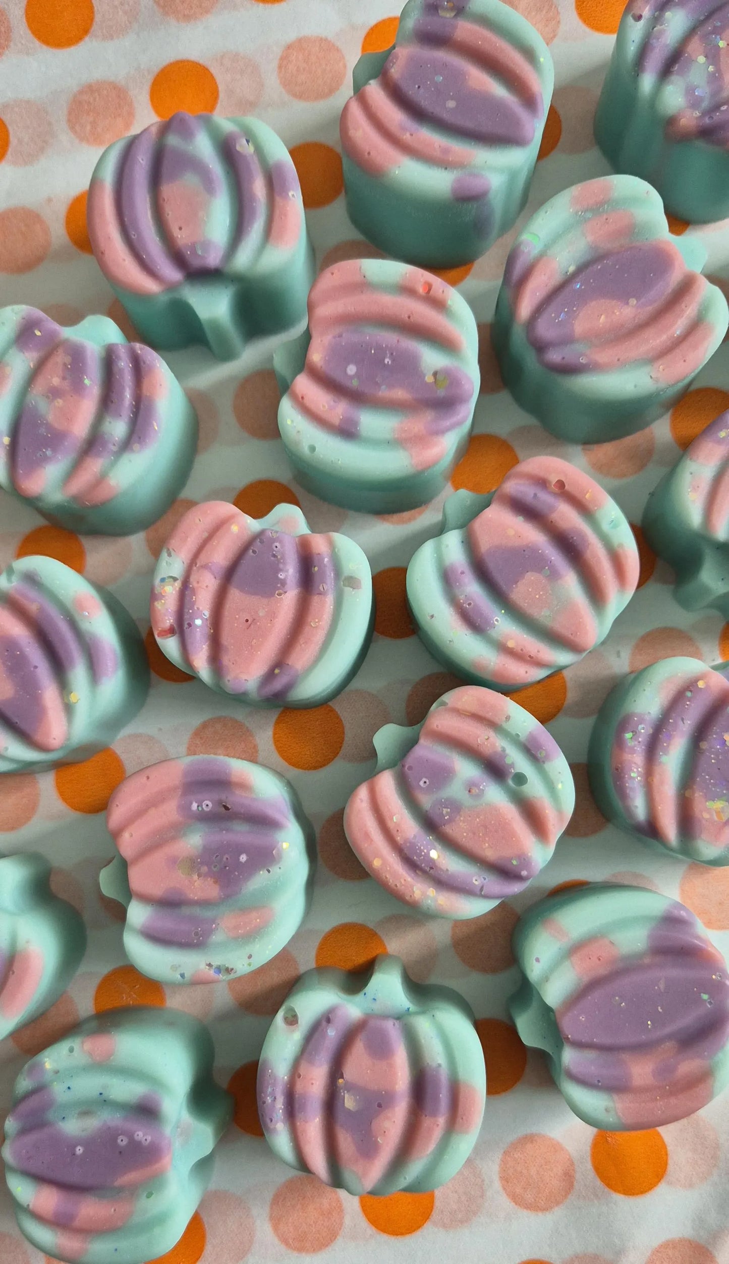 Vanilla Pumpkin Marshmallow Wax Melt Pumpkins