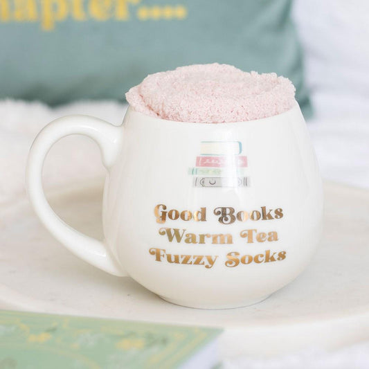 Good Books Ceramic Mug & Socks Set