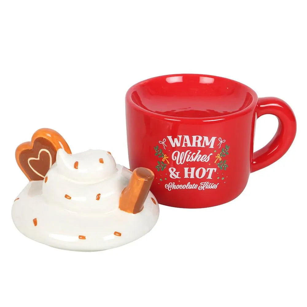 Hot Chocolate Mug Shaped Ceramic Wax Warmer