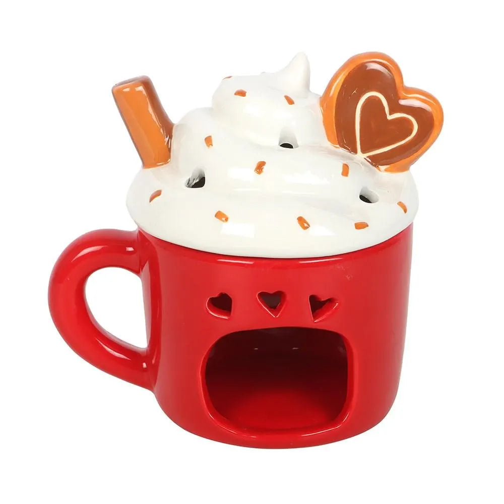Hot Chocolate Mug Shaped Ceramic Wax Warmer