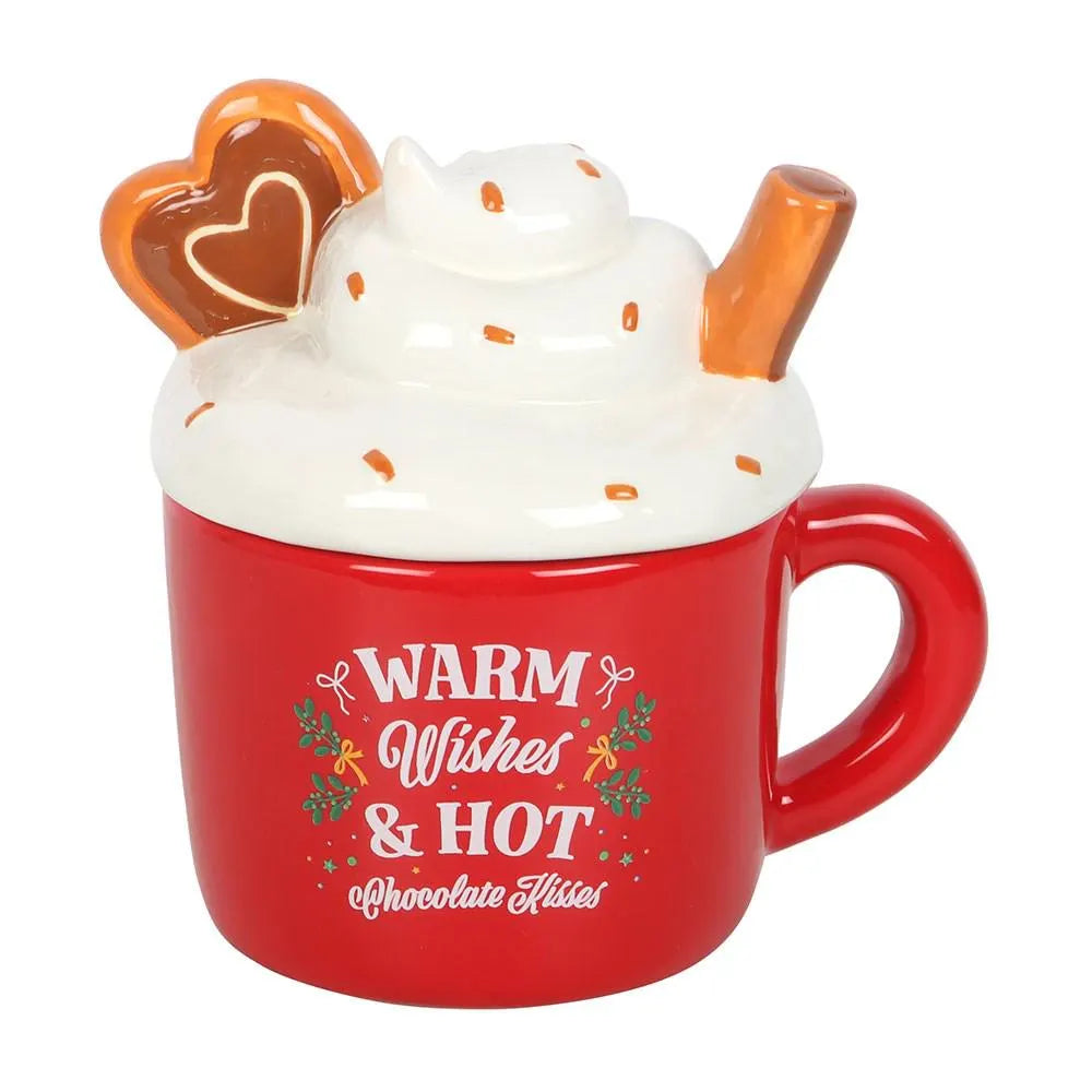 Hot Chocolate Mug Shaped Ceramic Wax Warmer